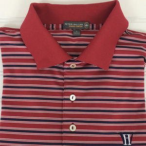 Peter Millar Summer Comfort Golf Polo Shirt (L)
